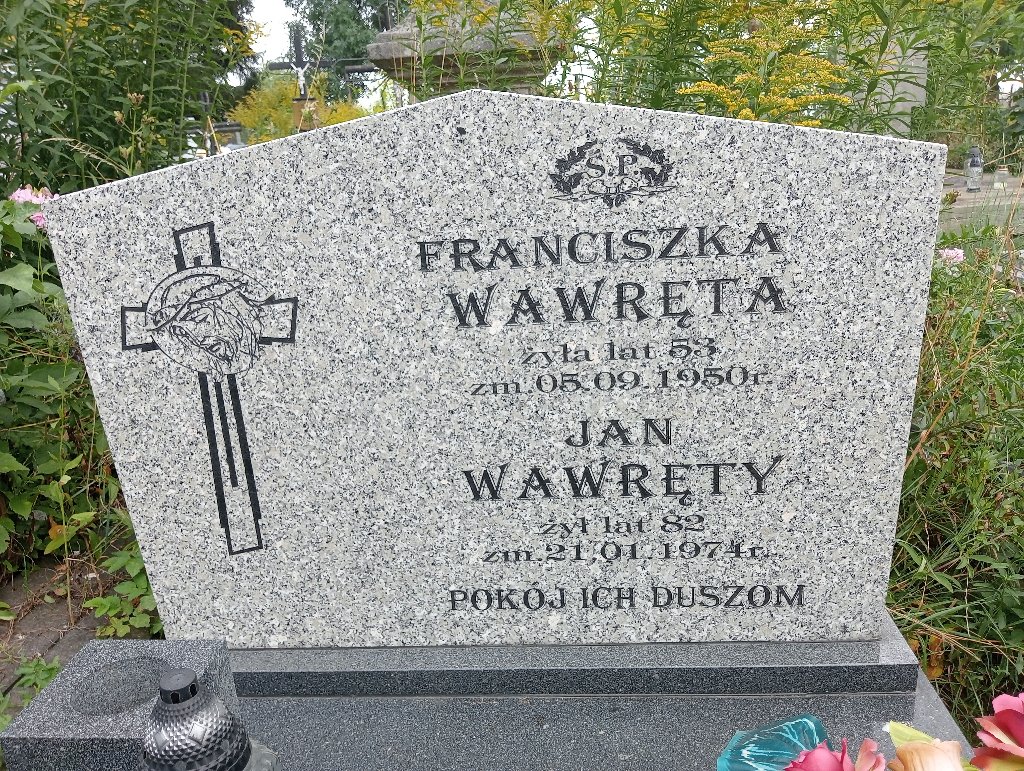 Grób Franciszka Wawręta