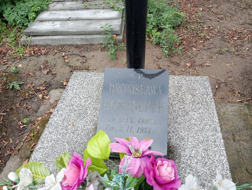 Grób Bronisława Romańczuk
