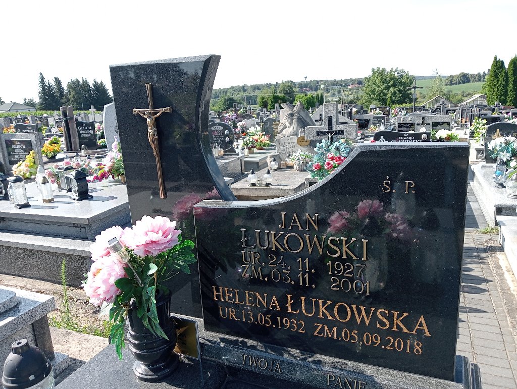 Grób Helena Łukowska