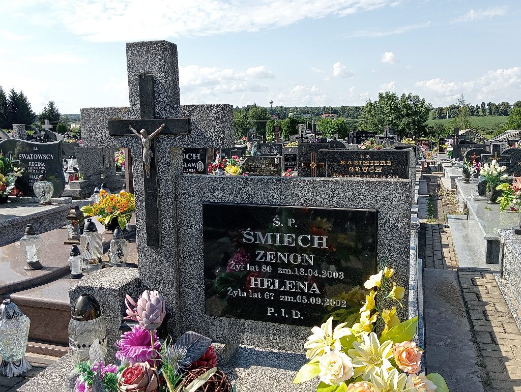 Grób Helena Śmiech