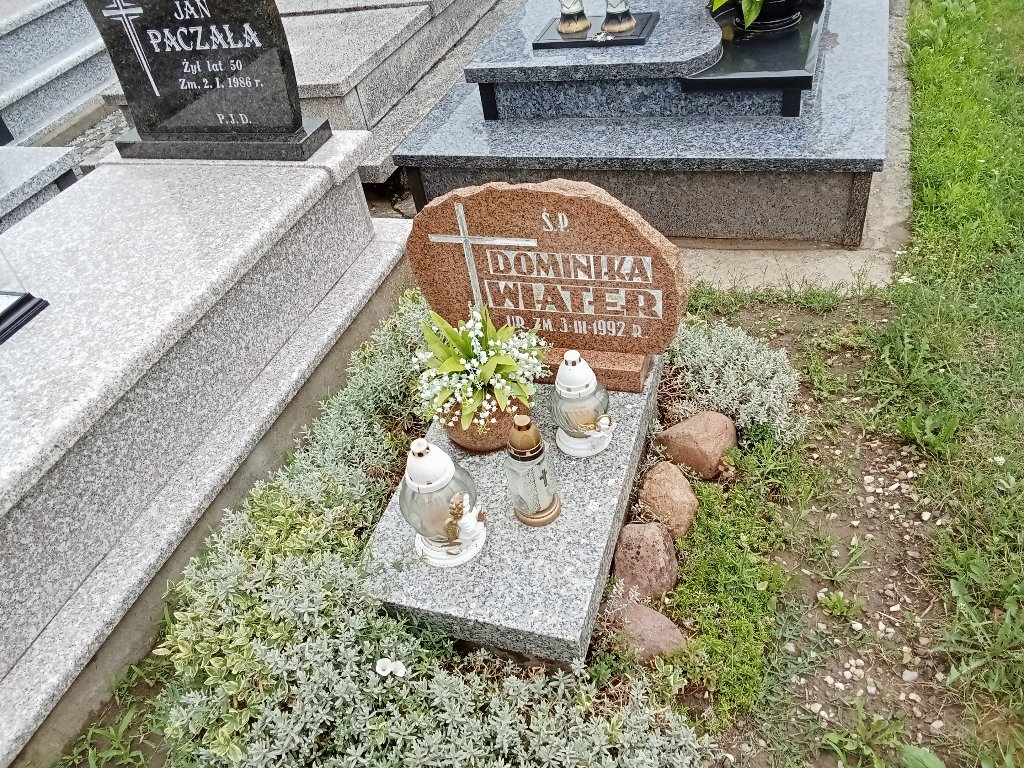 Grób Dominika Wiater