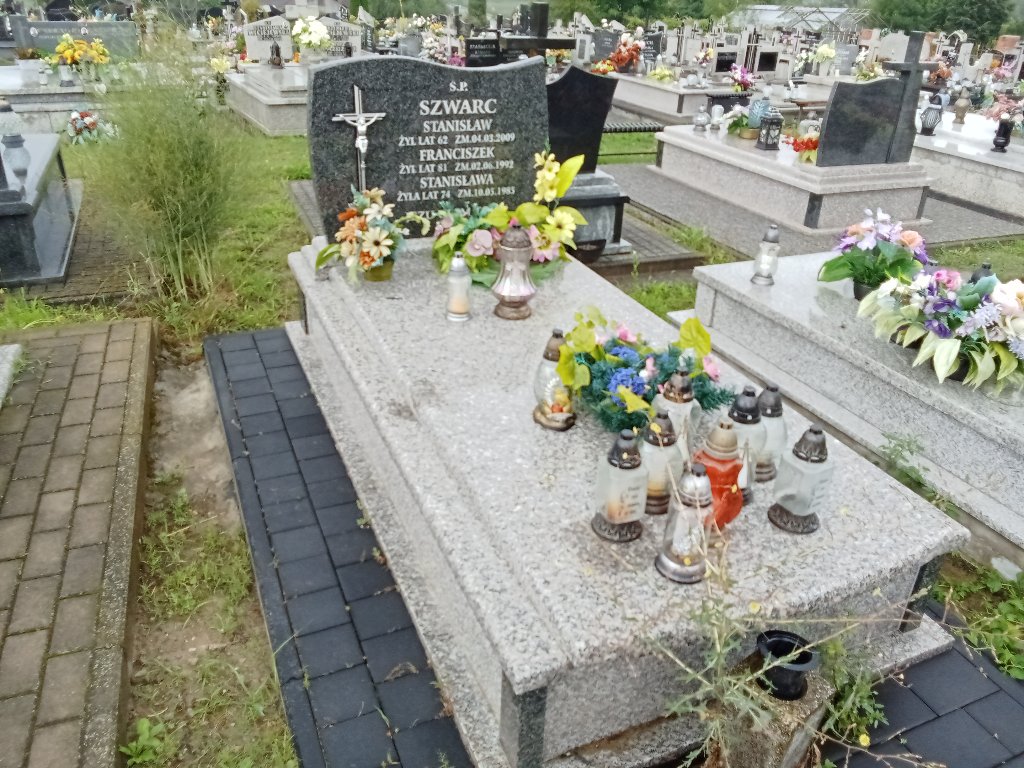 Grób Franciszek Szwarc