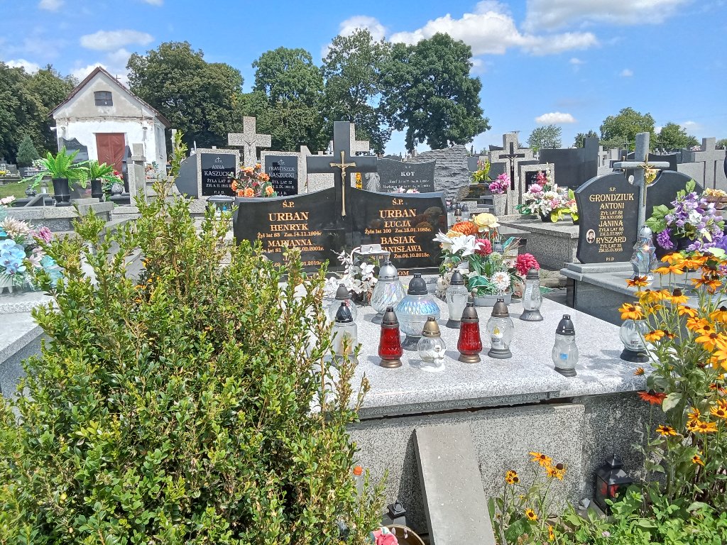 Grób Łucja Urban